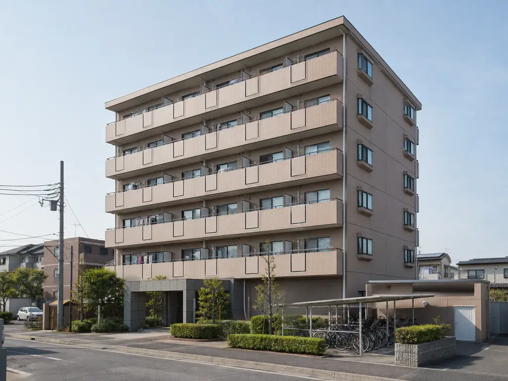 青葉コート 203号室の外観